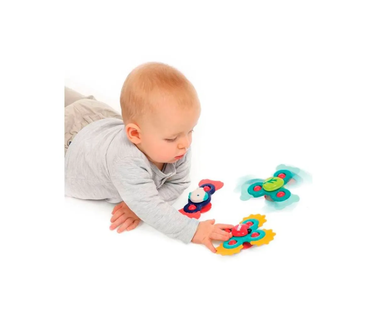 Juguetes Para Niños De Un Año^Ludi Set 3 Spinners Bebé