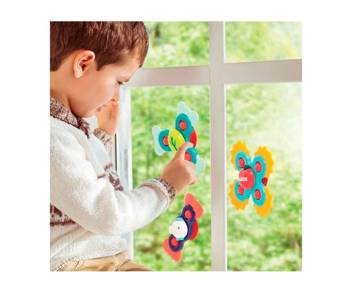 Juguetes Para Niños De Un Año^Ludi Set 3 Spinners Bebé
