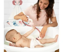 Online Set Baño Ducha Elefante y Capa Rosa Niños Juguetes Para Recién Nacidos|Juguetes De Baño