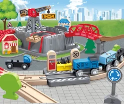 Juguetes Niños 3 Años^Hape Set Construcción Ferrocarril