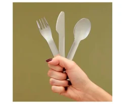 Comer Al Aire Libre^Zoku Set Cubiertos de Viaje Turquesa