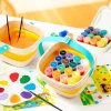 Online Set Cubo Portátil con 16 Colores Para Pintar Niños Manualidades Para Niños|Material Escolar