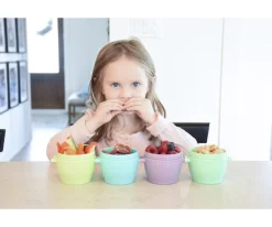 Outlet Set de 4 Contenedores para Alimentos 177 ml Cajas De Almuerzo|Fiambreras Infantiles