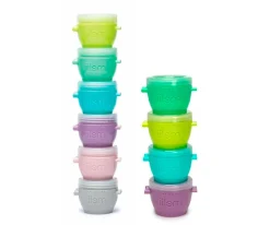 Fiambreras Infantiles^Melii Set de 10 Contenedores para Alimentos