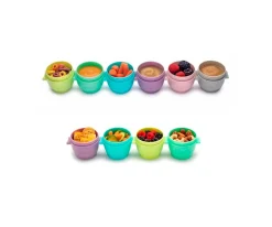 Fiambreras Infantiles^Melii Set de 10 Contenedores para Alimentos