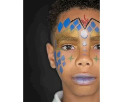 Clearance Set de 6 Lápices Maquillaje Mundo Intergaláctico Niños Pintura De Uñas, Brillos Y Tattoos|Disfraces Para Niños