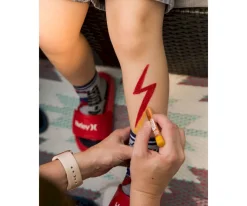 Clearance Set de 6 Lápices Maquillaje Mundo Intergaláctico Niños Pintura De Uñas, Brillos Y Tattoos|Disfraces Para Niños