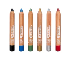 Clearance Set de 6 Lápices Maquillaje Mundo Intergaláctico Niños Pintura De Uñas, Brillos Y Tattoos|Disfraces Para Niños