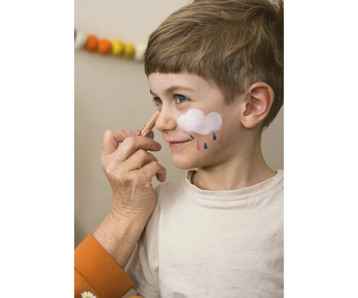 Pintura De Uñas, Brillos Y Tattoos^Namaki Set De 6 Lápices Maquillaje Facial Colores Rainbow