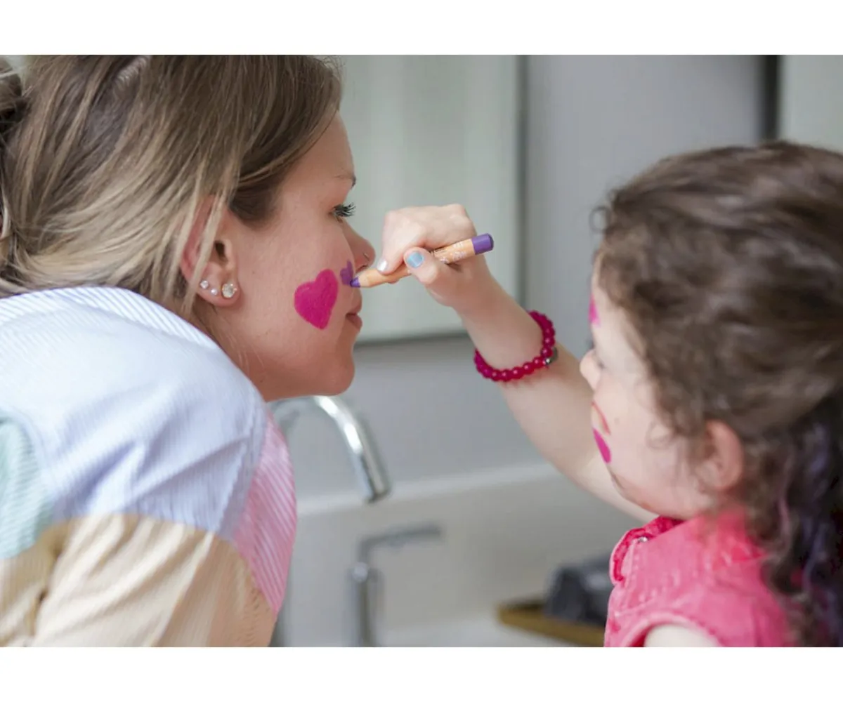 Pintura De Uñas, Brillos Y Tattoos^Namaki Set De 6 Lápices Maquillaje Facial Colores Magical Worlds