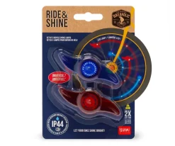 Bicicletas Para Niños^Legami Set de 2 Luces Led para Radios de Bicicleta Space
