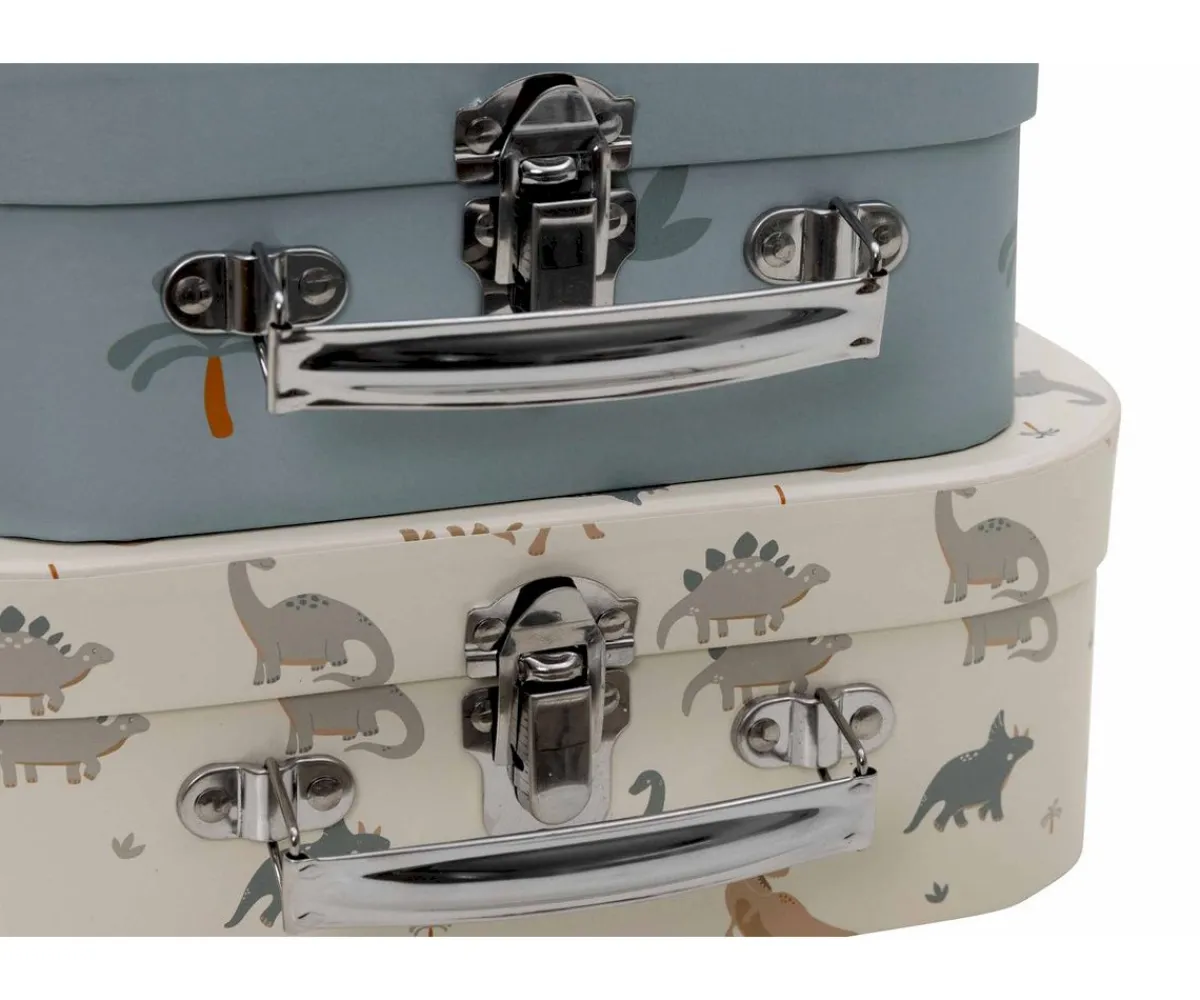 Organizadores De Juguetes^Jollein Set de 2 Maletas Roarsome