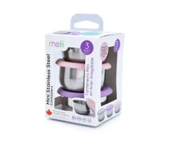 Cajas De Almuerzo^Melii Set de 3 Mini Contenedores para Alimentos 89ml