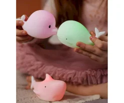 Discount Set de 3 Mini Lámparas Océano Delfín, Ballena y Tiburón Niños Juguetes De Baño|Iluminación
