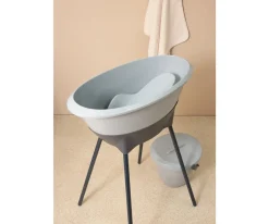 Bañeras Bebé^Luma Babycare Set de Bañera y Asiento Luma Iron Blue