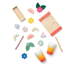 Set de Bebidas de Madera Kids Hub Niños Cocinitas De Juguete|Juguetes Niños 3 Años