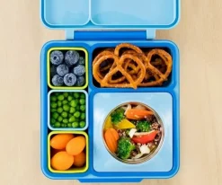 New Set de Cajitas Dip Blue/Lime Fiambreras Infantiles|Cajas De Almuerzo