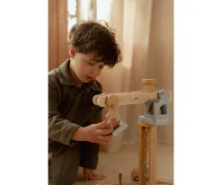 Clearance Set de Construcción con Grúa de Madera FSC Niños Juguetes Niños 5 Años|Juguetes Niños 3 Años