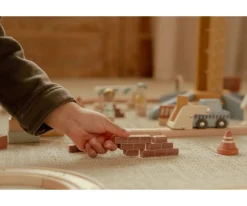 Clearance Set de Construcción con Grúa de Madera FSC Niños Juguetes Niños 5 Años|Juguetes Niños 3 Años