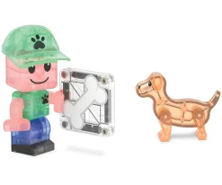 Juguetes Niños 6 Años^Magna-Tiles Set de Construcción Puppy Park 27 piezas