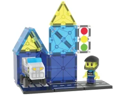 Clearance Set de Construcción Police Patrol 20 piezas Niños Juguetes Niños 4 Años|Juguetes Niños 5 Años