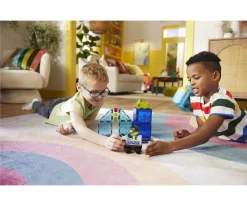 Clearance Set de Construcción Police Patrol 20 piezas Niños Juguetes Niños 4 Años|Juguetes Niños 5 Años