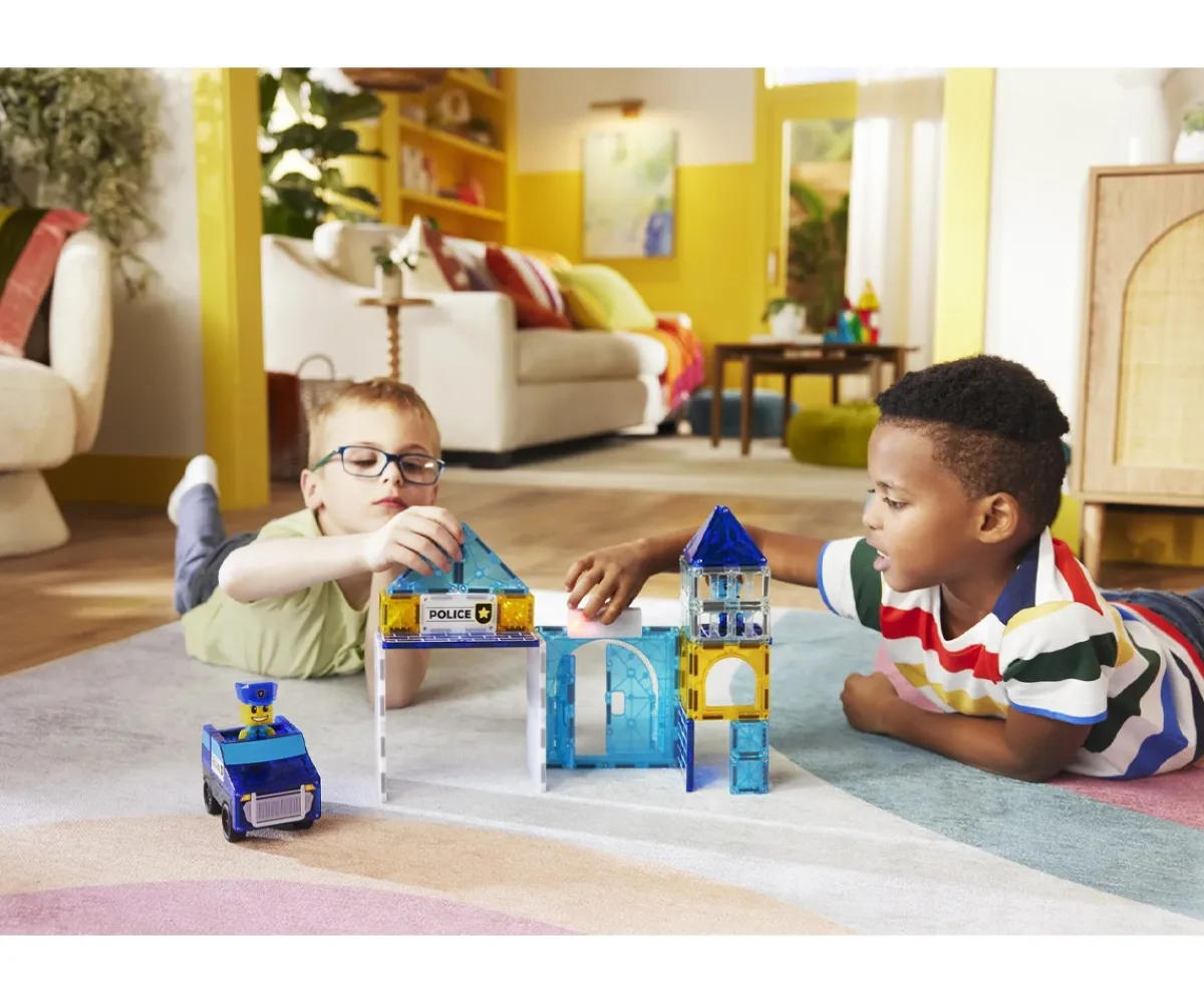 Discount Set de Constucción Police Station 35 piezas Niños Juguetes Niños 6 Años|Juguetes Niños 4 Años