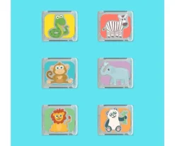 New Set de Cubos Sensoriales Lumoinosos Party Zoo Niños Juguetes Niños 4 Años|Juguetes De Baño