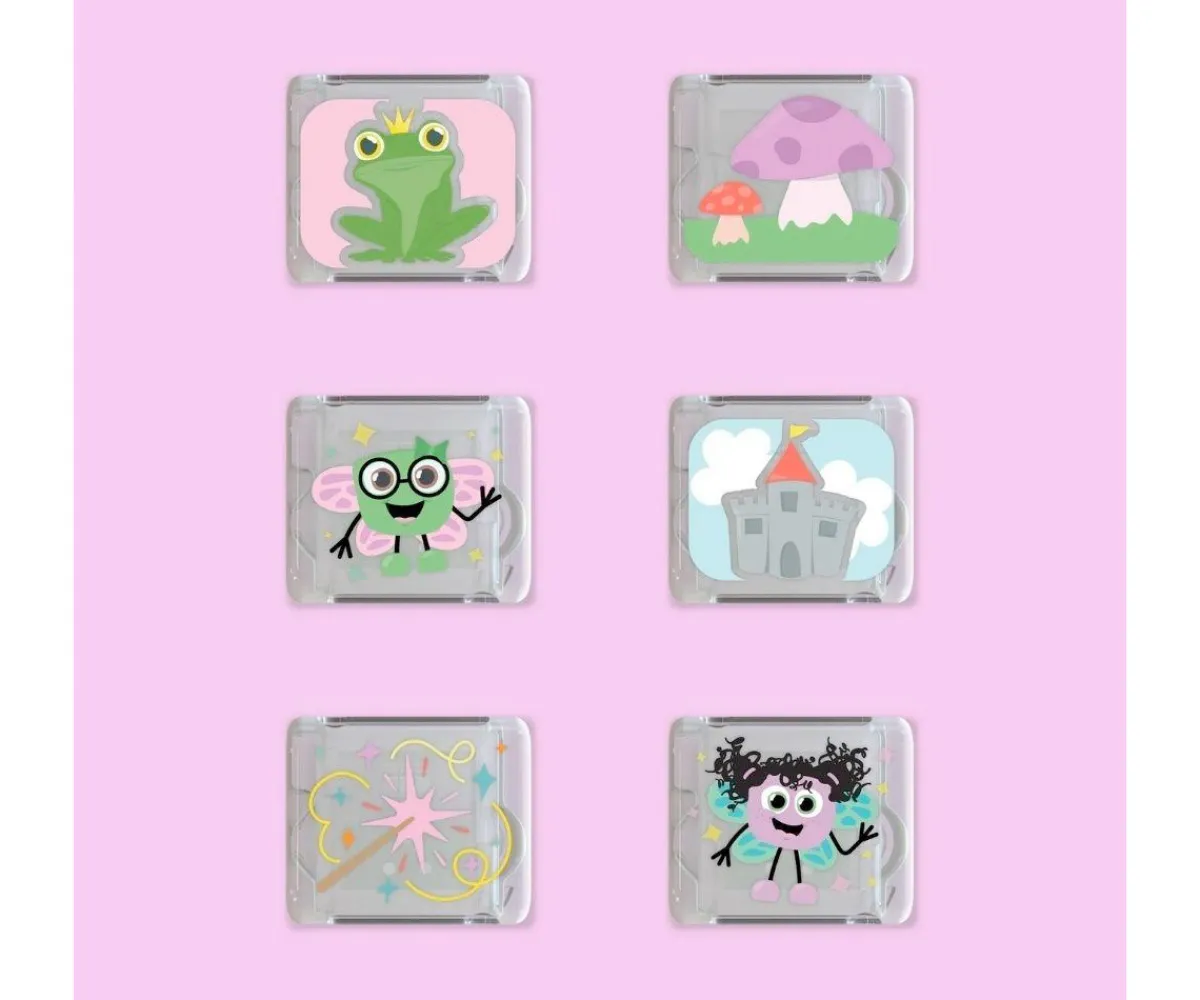 Clearance Set de Cubos Sensoriales Lumoinosos Party Fairy Niños Juguetes Niños 4 Años|Juguetes Niños 3 Años