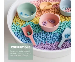 New Set de Cuencos Encajables Sensoriales Green Niños Otras Líneas Pedagógicas|Juguetes Niños 5 Años