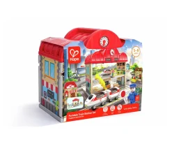 Clearance Set de Estación de Tren Portátil 40 Piezas Niños Juguetes Niños 5 Años|Juguetes Niños 6 Años