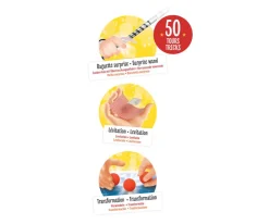 Set de Magia Infantil Magic Box 50 Trucos Wonderful Niños Juguetes Niños 8 Años|Juegos De Imitación