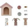 Outlet Set de Mascotas para Casa de Muñecas Niños Juguetes Niños 4 Años|Juguetes Niños 3 Años