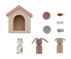 Outlet Set de Mascotas para Casa de Muñecas Niños Juguetes Niños 4 Años|Juguetes Niños 3 Años