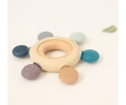 Best Set de Mordedores Sensoriales Silicona Blue Niños Juguetes Bebé 6 Meses|Mordedores