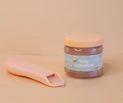 Accesorios Para Muñecas^Tiny Harlow Set de Tarro y Cuchara Tiny Tummies Coconut Yoghurt