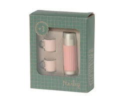 Casa De Muñecas De Madera^Maileg Set de Termo y Tazas