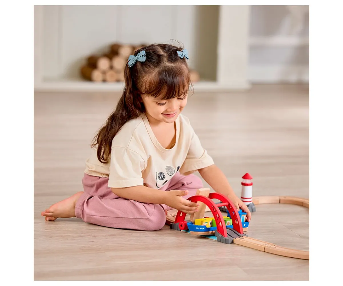 Best Set de Transporte de Mercancías por Mar y Vías Niños Juguetes Niños 6 Años|Juguetes Niños 4 Años