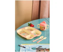 Vajilla Infantil^Rice Set de Vajilla Infantil 4 Piezas Ocean Coral