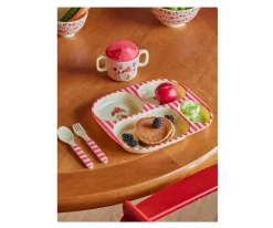 Outlet Set de Vajilla Infantil 4 Piezas Forest Pink Vajilla Infantil|Baby Led Weaning
