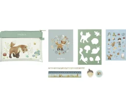 Estuches Escolares^Little Dutch Set Estuche y Material Escolar Forest Friends