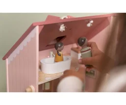 New Set Familia Evi Casa Muñecas Niños Juguetes Niños 5 Años|Casa De Muñecas De Madera