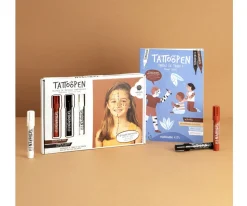 Pintura De Uñas, Brillos Y Tattoos^Nailmatic Set Funny Tribe de Rotuladores Tatuaje