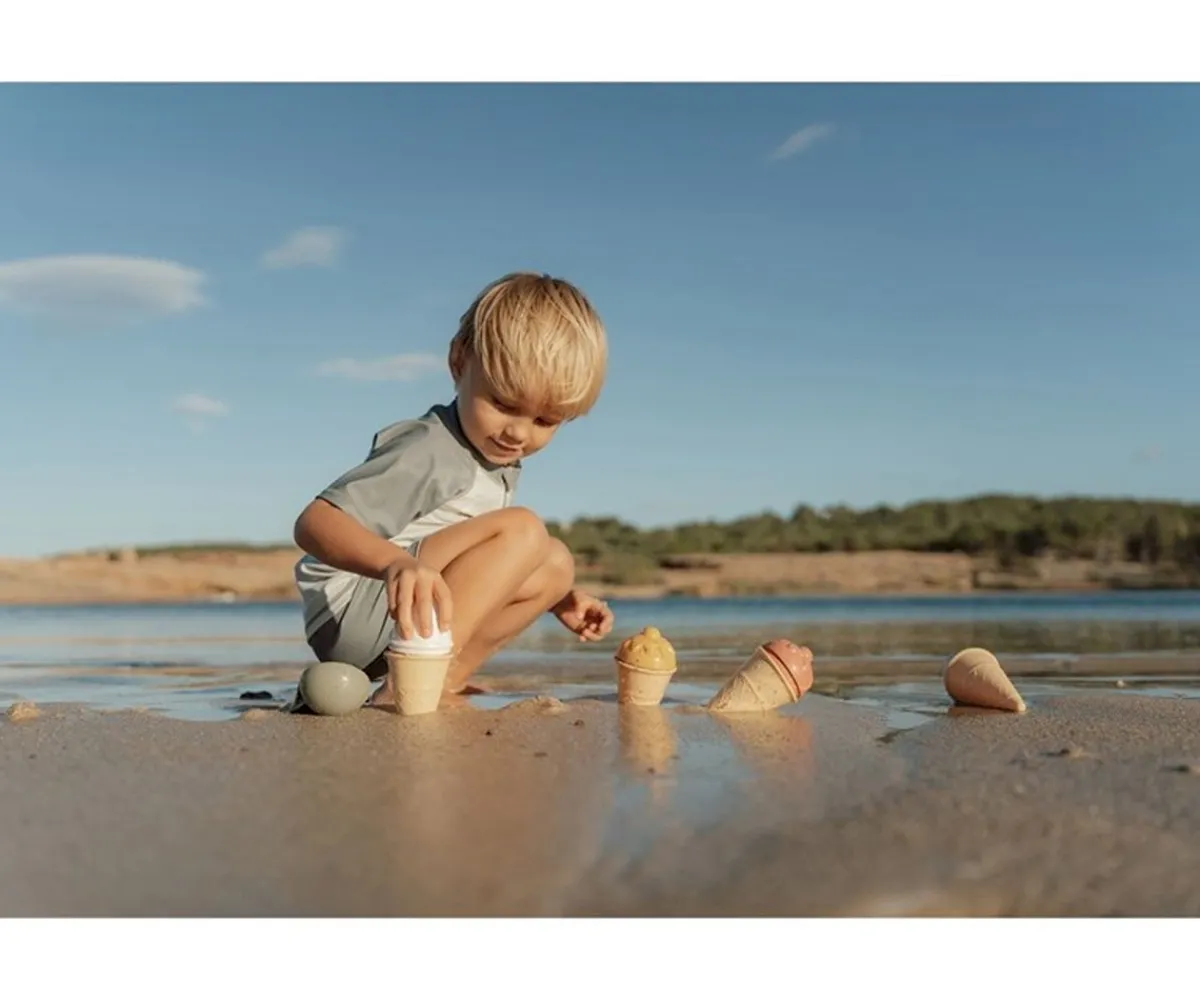Juguetes De Playa^Little Dutch Set Moldes Helados Arena