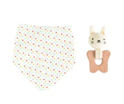 Best Set Mordedor Babero Algodón Niños Juguetes Bebé 6 Meses|Mordedores