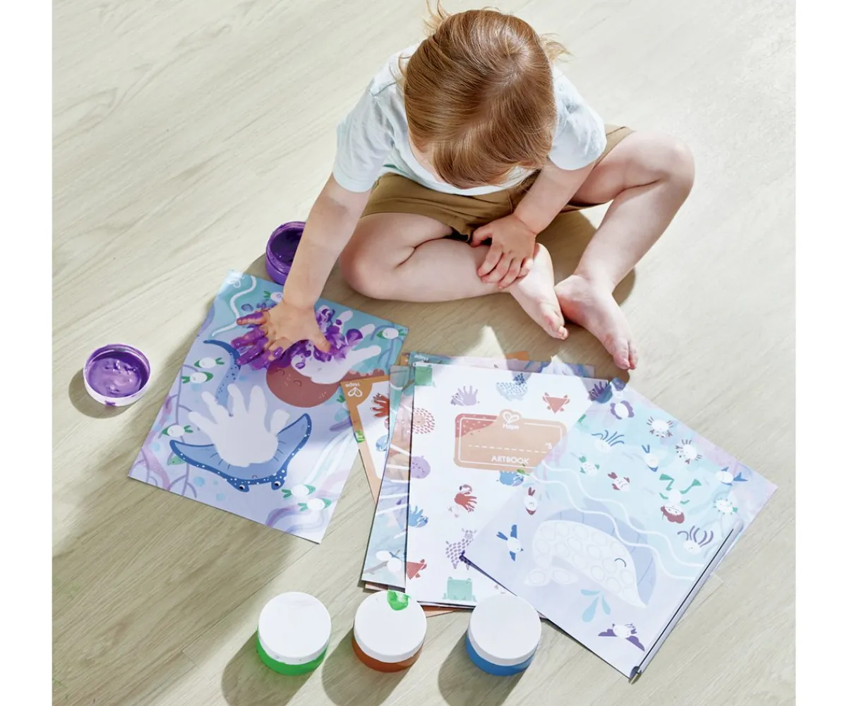 Manualidades Para Niños^Hape Set Pintura de Dedos