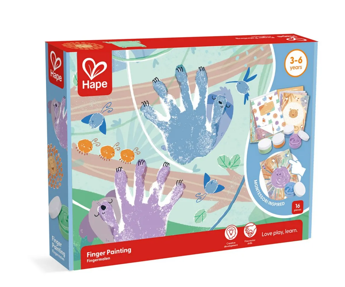 Manualidades Para Niños^Hape Set Pintura de Dedos