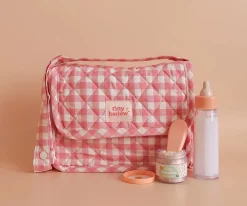 Accesorios Para Muñecas^Tiny Harlow Set Tiny Nurturers Pink Gingham
