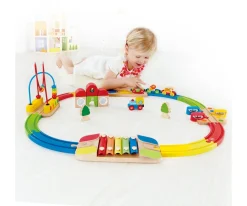 Best Set Tren Arcoiris Niños Juguetes Para Niños De Un Año|Juguetes Para Niños De 18 Meses