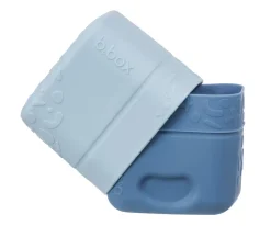 Best Set Vasitos Snack de Silicona Ocean Fiambreras Infantiles|Cajas De Almuerzo